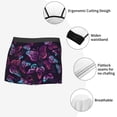 thumbnail image 3 of Fotbe Purple Butterfly Calzoncillos Tipo Boxer con Bolsa de Soporte Total para Hombre, X-Temp Fresco, Transpirable y de Secado Rápido-X-Large, 3 of 5