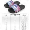 thumbnail image 2 of GZHJMY Stylish Slides for Women Men, Cartoon Japan Mount Fuji In The Afternoon Soft Flexible Slip-on Sandals Slippers, 2 of 7