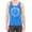 True Royal Triblend, variant on Mens PENGUIN POWER FITNESS Tanktop, Small Grey Triblend