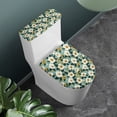 thumbnail image 2 of HELLHERO Small Floral Pattern Fashion for Household Elastic Edge Toilet Cover Universal Elastic Bottom Easy to Install, 2 of 7