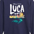 thumbnail image 3 of Luca -  Coastal Sea Monster - Toddler And Youth Long Sleeve Graphic T-Shirt, 3 of 5