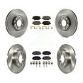 thumbnail image 1 of Transit Auto Front Rear Disc Brake Rotors and Semi-Metallic Pads Kit for Car Jeep Renegade Fiat 500X K8F-102554, 1 of 11
