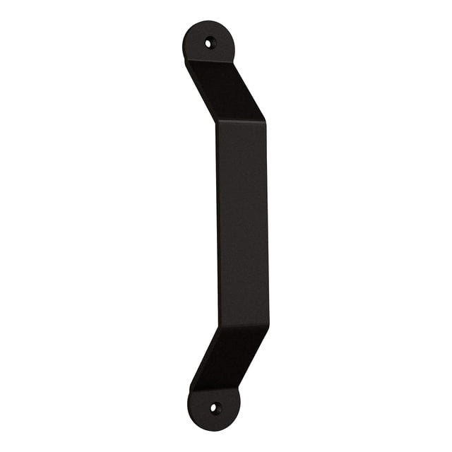 Tirador corredizo para puerta interior de granero National Hardware Charleston, 25 cm, negro mate
