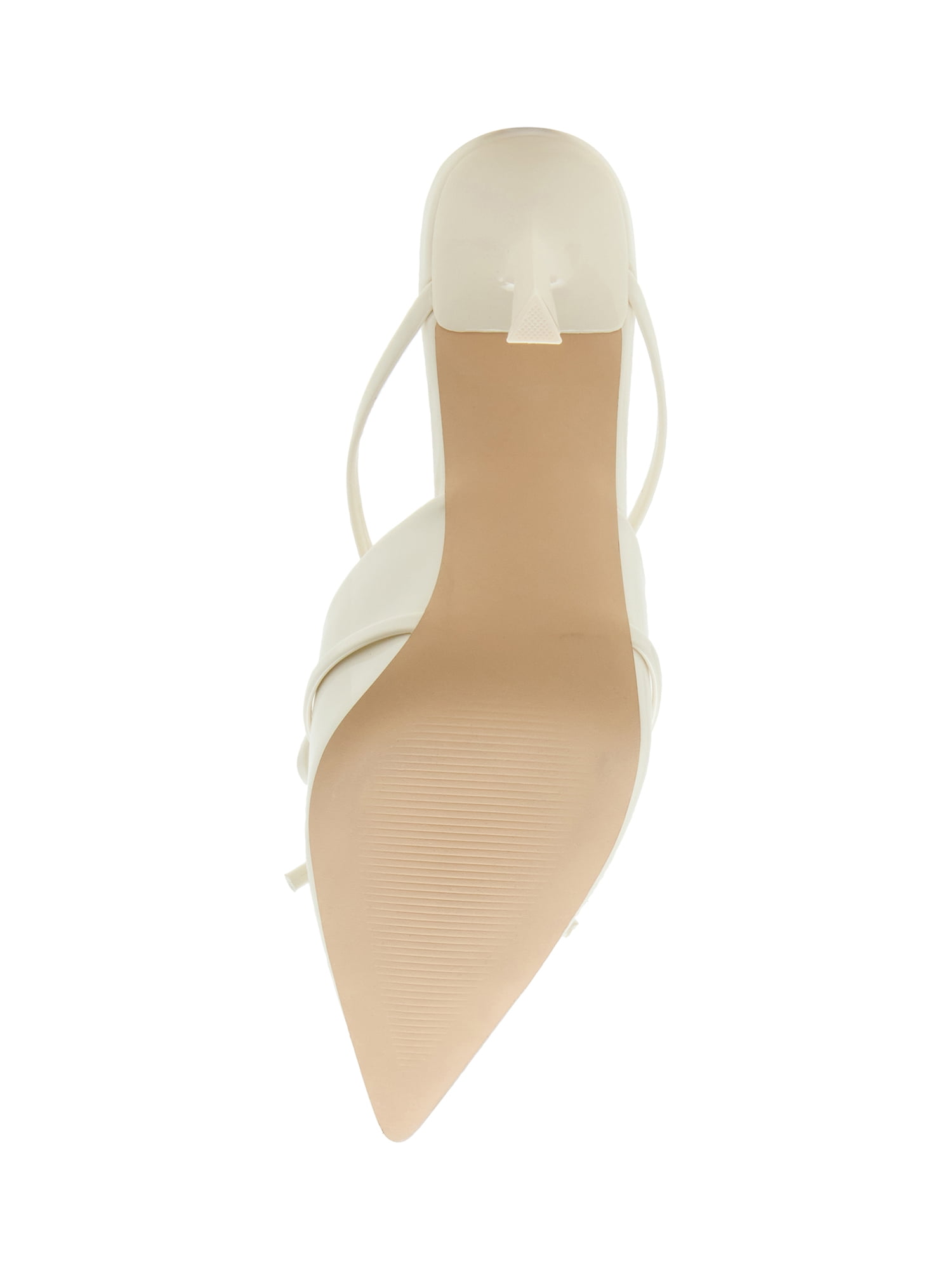 Madden Girl Women's Bells Slide On Strappy Heeled Mule