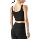 thumbnail image 4 of Txlixc Chaleco deportivo femenino, chaqueta de cuello cuadrado con estera extraible Txlixc  moda, 4 of 7