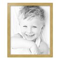 thumbnail image 2 of ArtToFrames 18" x 22" Gold Picture Frame, 18x22 inch Gold Wood Poster Frame (WOM-4159), Pack, 2 of 8