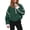 7# Dark Green, variant on Huankd Oversized Fleece Sherpa Jacket for Women Zip Up Fuzzy Teddy Coat Soft Warm Long Sleeve Winter Outerwear with Pockets 2025 Khaki M