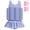 Light Blue, variant on Flotation Swimsuit with Detachable Arm Floaties – UPF 50+ Quick-Dry One-Piece Swim Vest, Swimwear with Floatation for Pool & Beach