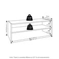 thumbnail image 3 of Furinno FANO 24-Inch Stackable Shoe Rack for Closet Entryway Amber Pine, 3 of 5