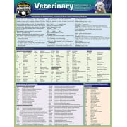 Veterinary Terminology & Abbreviations : a QuickStudy Laminated Reference Guide (Edition 1) (Other)