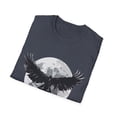 thumbnail image 5 of Black Bird Raven Moon Lovers Men Women Graphic Tshirt, 5 of 5