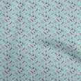 thumbnail image 1 of oneOone Polyester Spandex Arctic Blue Fabric Sports Craft Projects Decor Fabric Printed By The Yard 56 Inch Wide, 1 of 4