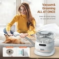 thumbnail image 6 of Pupihom Pet Hair Grooming Vacuum, 3-Speed, Hair Trimmer, Adjustable Suction, Low Noise for Shedding Dogs, 6 of 6