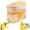 02#Drink Dispenser[Yellow], variant on Djiypn 1 Gallon Drink Dispenser for Fridge with Spigot Water Dispenser Leak Proof Lids, 3.5L Beverage Juice Container Sealed Plastic Lemonade Milk Cold Hot Drink Tea Jug for Party