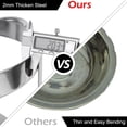 thumbnail image 3 of ROVSUN 5 Qt 4 Pack Round Stainless Steel Chafing Dish Buffet Set, 3 of 5