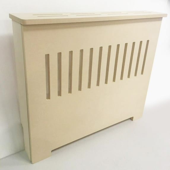 Radiator Heater Cover Unfinished MDF - Total Size 48" Wide x 32" Tall x 7"Depth - Custom Made -