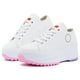 thumbnail image 1 of Tenis Chunky Plataforma Textil Mujer Moda Ligeros Blanco blanco 23.5, 1 of 5