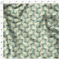 thumbnail image 4 of Soimoi Yellow polyester Crepe Fabric Crabs Ocean Print Sewing Fabric Yard 52 Inch Wide, 4 of 6