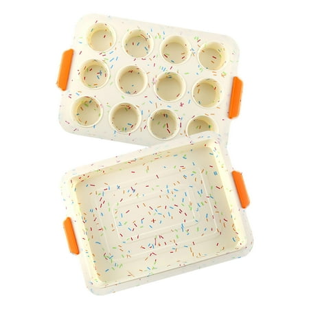 

Christmas Clearance Kitchen Color Square Cake Pan + 12 with Cake Pan