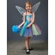 thumbnail image 5 of Txlixc Conjunto de Vestido de Cosplay para niña pequeña, Vestido de Patchwork de Tul Sin Mangas de Hada de Mariposa + Alas Transparentes + Varita Mágica Txlixc Moda, 5 of 9