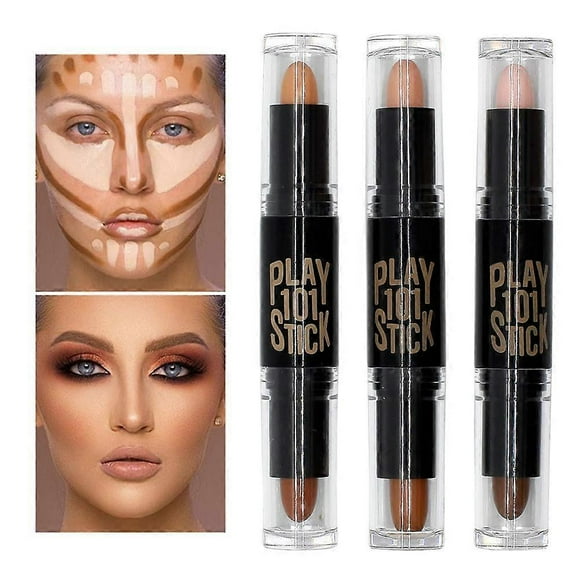 Concealer, Contour Sticks, Contour kit, Highlight Stick, Contour and Highlight in One, 6 Color Makeup Concealer Contour Pen