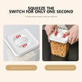 thumbnail image 4 of TIMIFIS Cereal Containers Storage Airtight Food Storage Container, 1 Piece BPA-Free Plastic Cereal Container With Easy-Lock Lid For Kitchen Pantry Organization And Storage Gifts -, 4 of 5