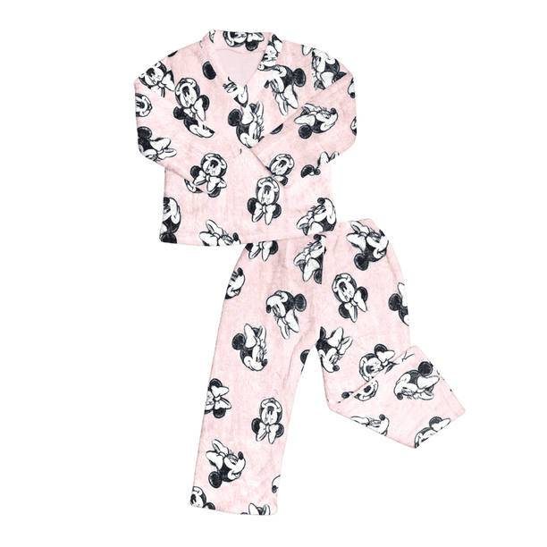 Minnie Pijamas De AlgodÃ³n Para NiÃ±as Mameluco Disney Minnie
