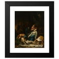 thumbnail image 2 of Alexandre-Charles Guillemot 12x14 Black Modern Framed Museum Art Print Titled - Christ Descended from La Croix (1819), 2 of 5