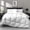 White/Heavyweight, variant on Season Down Fibers Comforter Size - -Soft High Fill-Power Hotel Collection Duvet Insert, Cloud Fluffy Medium Warm Quilt Comforter(120x98, White)