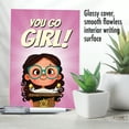 thumbnail image 5 of NobleWorks Funny Bat Mitzvah Greeting Card with 5 x 7 Inch Envelope (1 Card) Go Girl C10846JGG, 5 of 6
