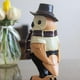 thumbnail image 5 of Estatua de búho Sunnimix, Figuras pequeñas para decoración del hogar, 12x11x23.5cm, resina, 5 of 6