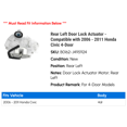 thumbnail image 2 of Rear Left Door Lock Actuator - Compatible with 2006 - 2011 Honda Civic 4-Door 2007 2008 2009 2010, 2 of 2