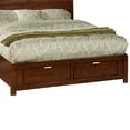 thumbnail image 4 of BenJara Refined SelectWood Full Size Storage Bed, Brown, 4 of 8