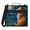 Orange, variant on Jiaoprinted Tie Dye Zipper 3 D-Ring Binder Bag with Shoulder Strap, Abstract Rainbow Spiral Waterproof Expanding Binder, Multi-Pocket Portfolio Organizer Case