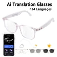 thumbnail image 2 of Smart Glasses with AI Offer Real-Time Translation in 160 Languages, Feature a GPT Chat Option, And Include Music And Calling Capabilities, with Lenses That Can Alter Their Color, 2 of 12