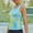 Blue, variant on Fengqque Women's 2024 Sports Fitness Yoga Wear Sports Round Neck Camisole