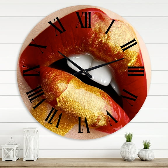 Designart 1 in Modern,Contemporary Wall Clock