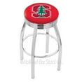 thumbnail image 5 of 25" L8C3C - Chrome TCU Swivel Bar Stool with 2.5" Ribbed Accent Ring by Holland Bar Stool Company, 5 of 7