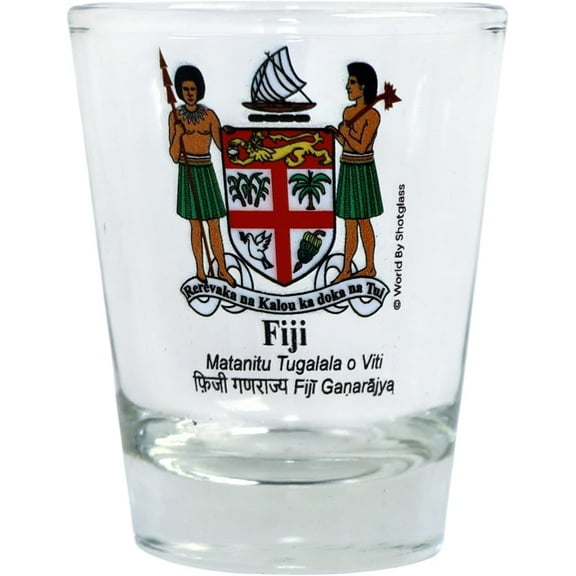 Fiji Coat Of Arms Shot Glass