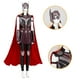 thumbnail image 4 of Disfraz de superhéroe de Thor para mujer, traje de armadura para Halloween, fiesta de carnaval, talla personalizada, 4 of 5