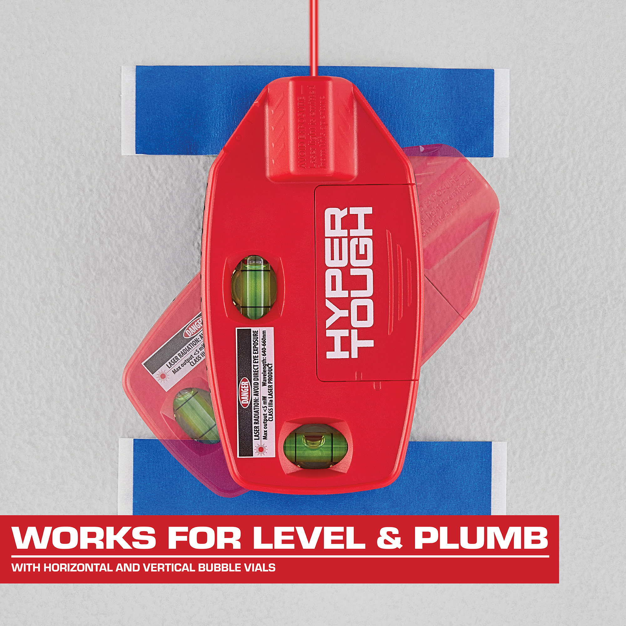 Hyper Tough 10-Foot Multi-Surface Laser Level photo 4