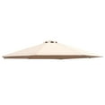 thumbnail image 4 of MOQIN Patio Umbrellas, 6.5ft Patio Umbrella Replacement Canopy, Market Umbrella Top, Outdoor Table Umbrella Canopy for 6 Ribs, 4 of 5