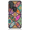 thumbnail image 5 of Rosebono Phone Case for Motorola Moto G Pure 2021 / Moto G Power 2022, Slim Hybrid Shockproof Graphic Fashion Cover Armor Case (Colorful Mandala), 5 of 5