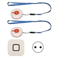 thumbnail image 3 of Elderly Monitoring Call Button, Light Weight 100-240V ABS Caregiver Pager  For Home For Hotel EU Plug, 3 of 8
