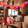 thumbnail image 2 of nvzhuang Valentine's Day Banner Heart Letter Glitter Funny Hanging Decoration for DIY Door Tree Home Party, 2 of 8