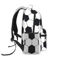 thumbnail image 3 of Easygdp Soccer Ball Mochila Ergonómica Versátil para Laptop - Múltiples Bolsillos, Correas Ajustables, Unisex para Escuela, Viajes y Actividades al Aire Libre-One Size, 3 of 5
