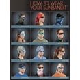 thumbnail image 3 of Flying Fisherman SB1810 SunBandit UV Protective Face Mask, Multifunctional Bandana, Wear Up to 12 Ways, J Mathias Water Camo, 3 of 6