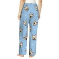 thumbnail image 3 of Daiia Cute French Bulldog Women's Sleep Pant with Pockets and Drawstring,Pajama Pants-Large, 3 of 9