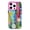 Colorful Graffiti Flowers, variant on NLEACase for iPhone 13/14 Case,Beautiful Impact Protection Green Pond black Cat Phone Case, Pink