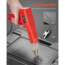 All-in-One 100W Hot Stapler Gun Set with 800 Pieces Staples - Complete Solution for Plastic Repair